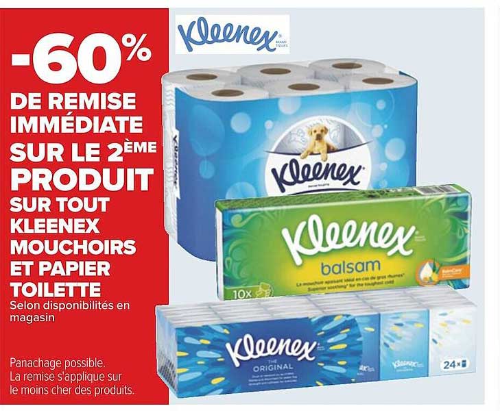 Produits Kleenex Mouchoirs Et Papier Toilette