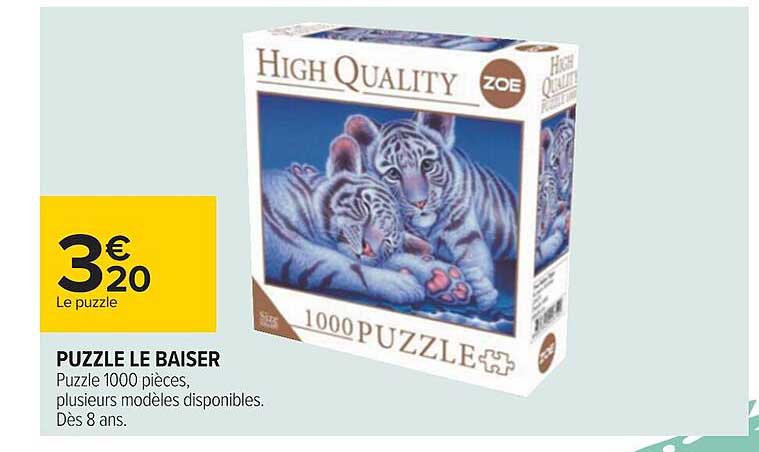 puzzle le baiser