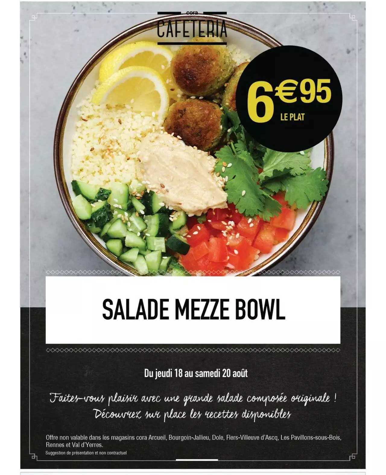 salade mezze bowl