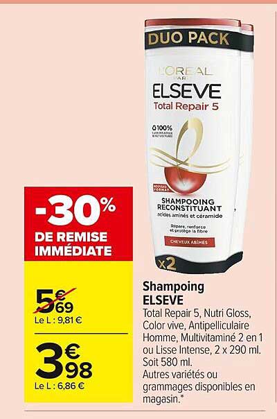 Shampoing Elsève