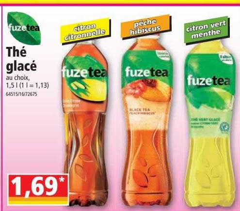 Thé Glacé Fuze Tea