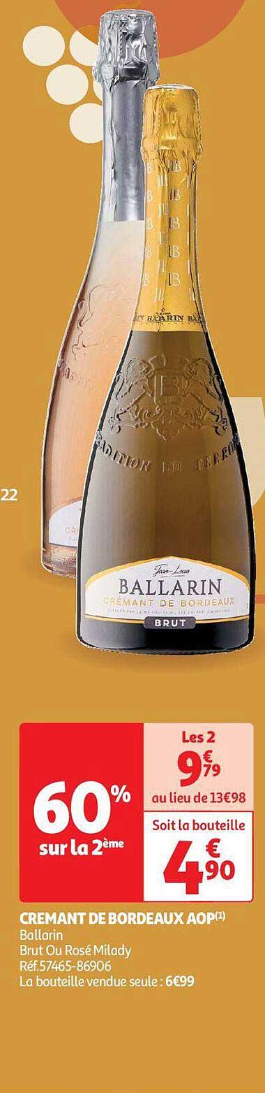 crémant de bordeaux aop ballarin