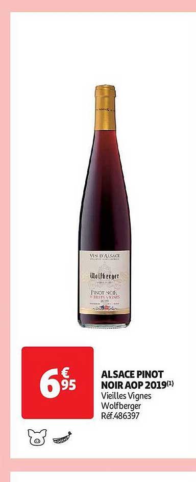 alsace pinot noir aop 2019 vieilles vignes wolfberger