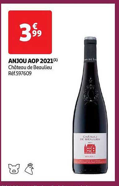 anjou aop 2021 château de beaulieu