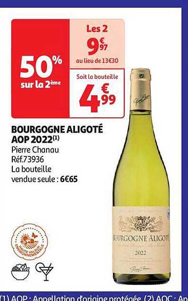 bourgogne aligoté aop 2022 pierre chanau