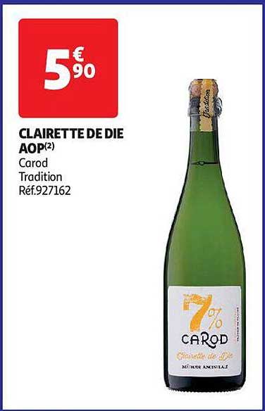 clairette de die aop carod tradition