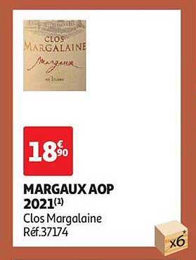 margaux aop 2021 clos margalaine