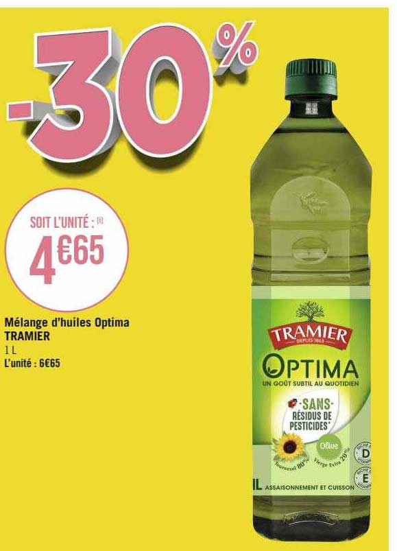 mélange d'huiles optima tramier