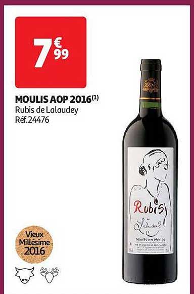 Moulis Aop 2016 Rubis De Lalaudey