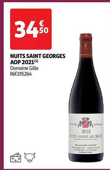 nuits saint georges aop 2021 domaine gille