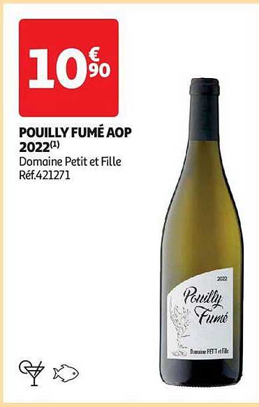 pouilly fumé aop 2022 domaine petit et fille