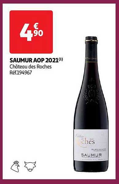 saumur aop 2021 château des roches