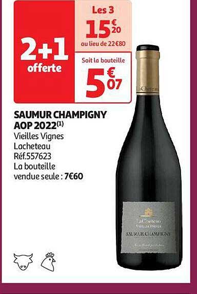 saumur champigny aop 2022 vieilles vignes lacheteau