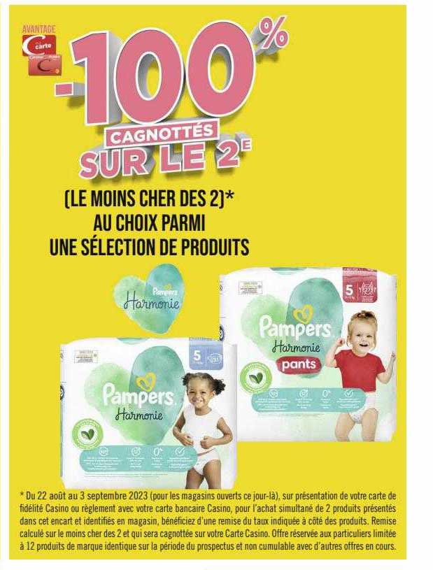 Sélection De Produits Pampers Harmonie
