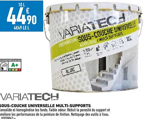sous-couche universelle multi-supports
