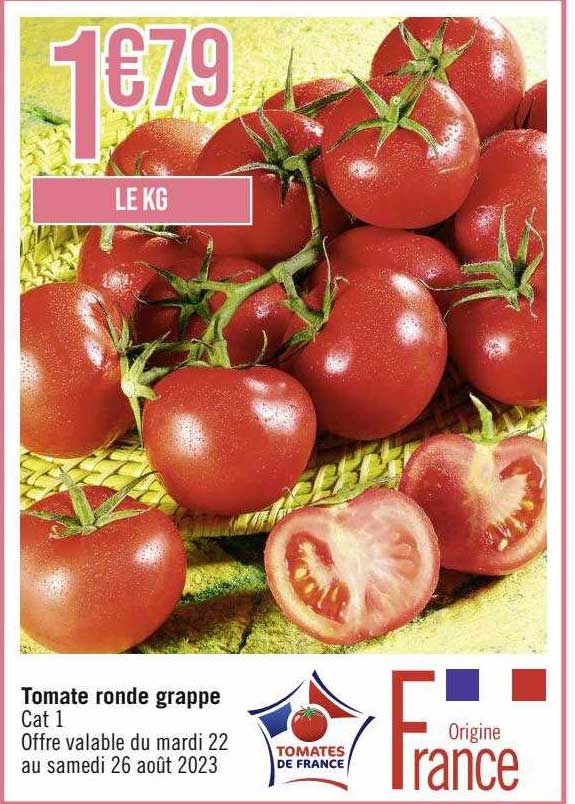 Tomate Ronde Grappe