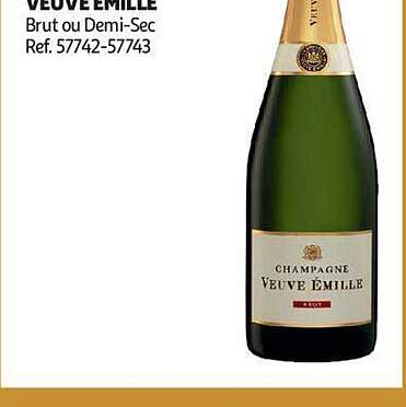 Veuve émille Brut Ou Demi-sec