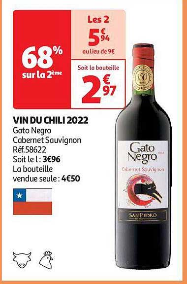vin du chili 2022 gato negro cabernet sauvignon