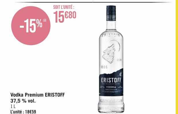 Vodka Premium Eristoff