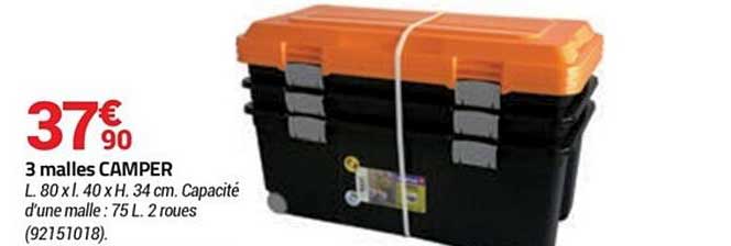 3 Malles Camper