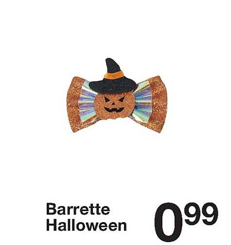 Barrette Halloween