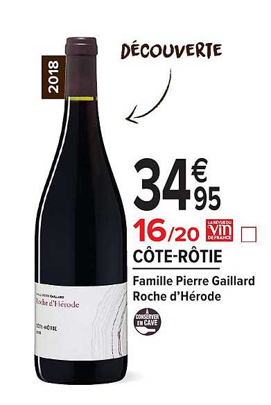 côte rôtie famille pierre gaillard roche d'hérode