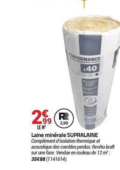 Laine Minérale Supralaine