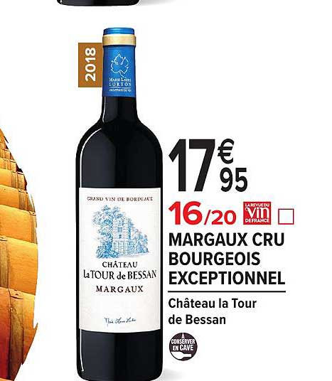 Margaux Cru Bourgeois Exceptionnel Château La Tour De Bessan
