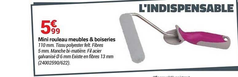 Mini Rouleau Meubles & Boiseries