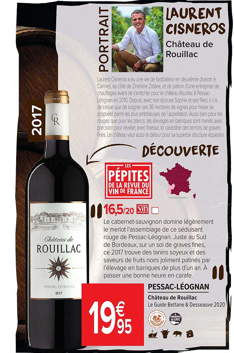 pessac léognan château de rouillac