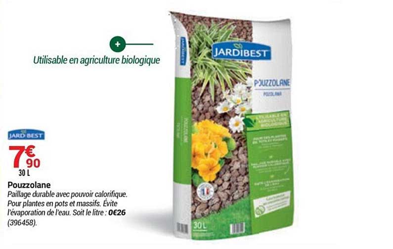 pouzzolane jardibest