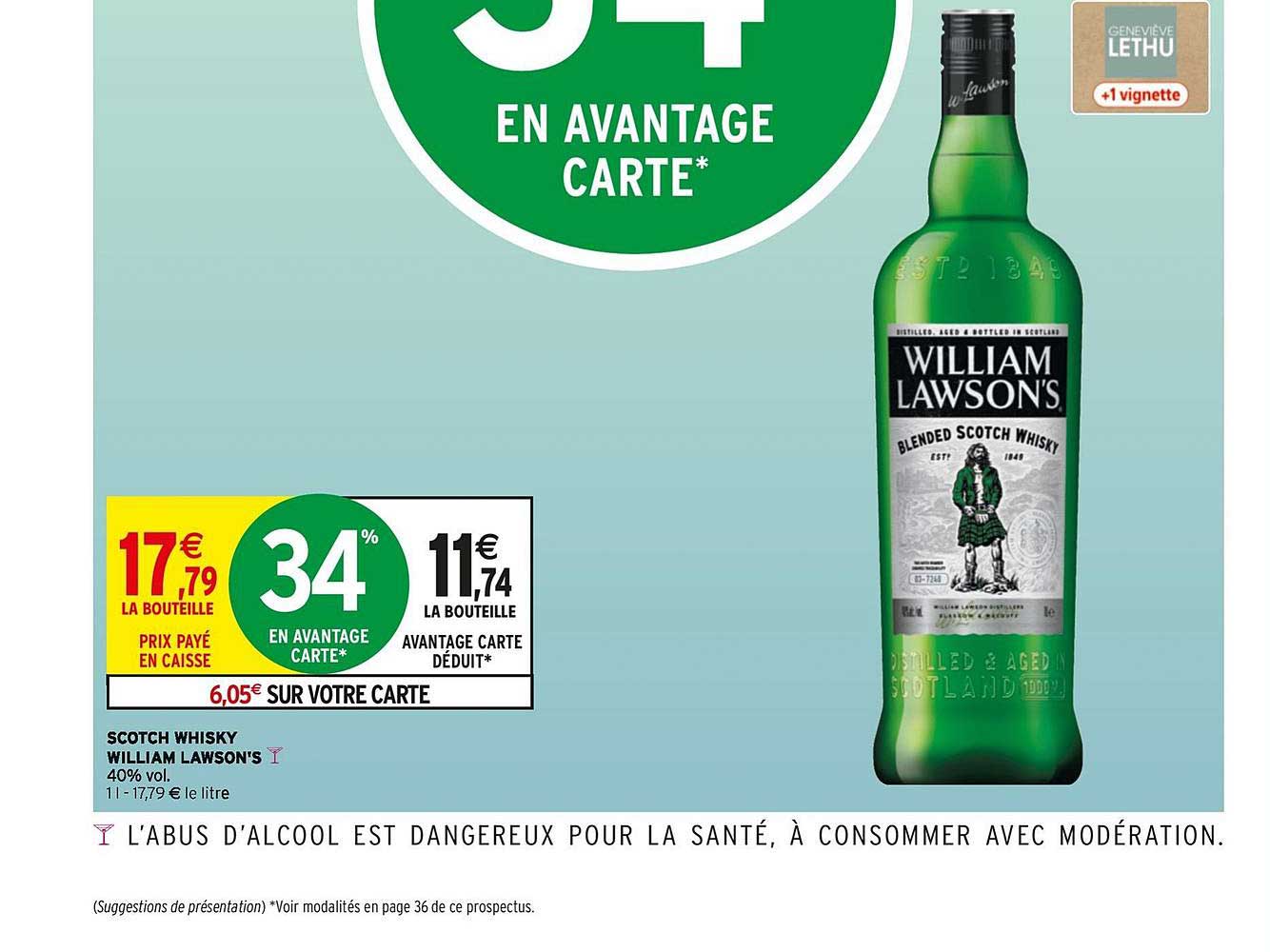 scotch whisky william lawson's