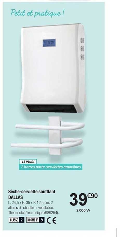 Sèche Serviette Soufflant Dallas