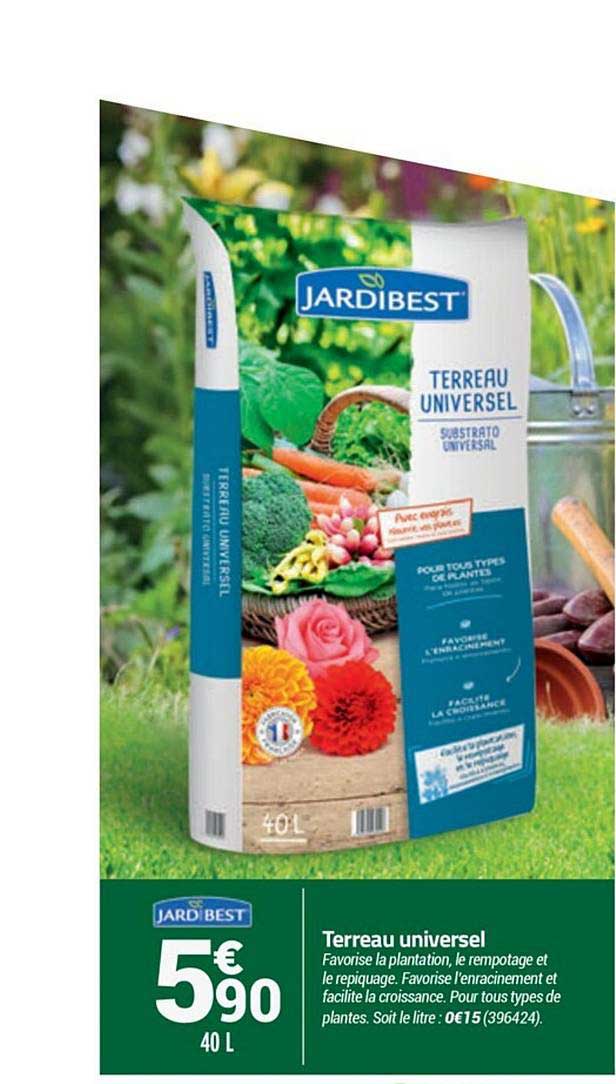 terreau universel jardibest