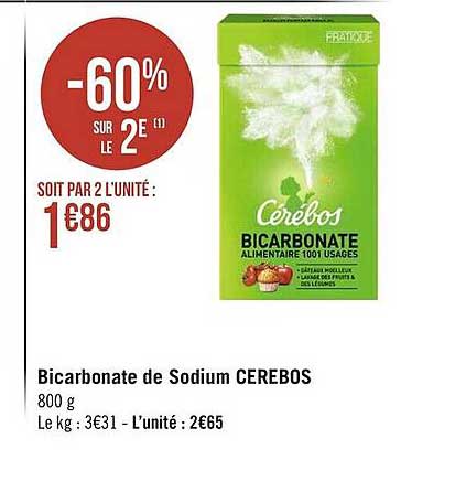 bicarbonate de sodium cerbos