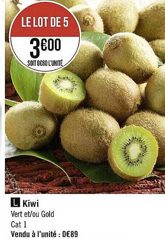 kiwi vert et-ou gold