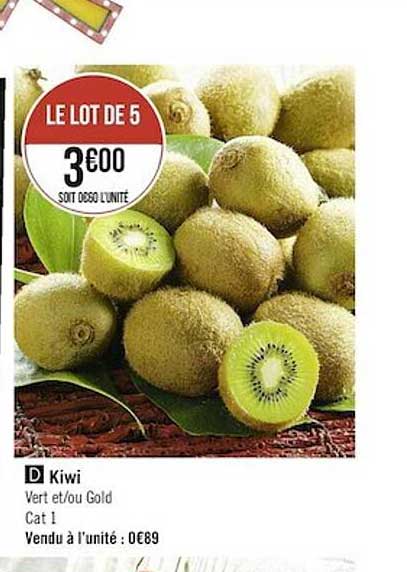 kiwi vert et-ou gold