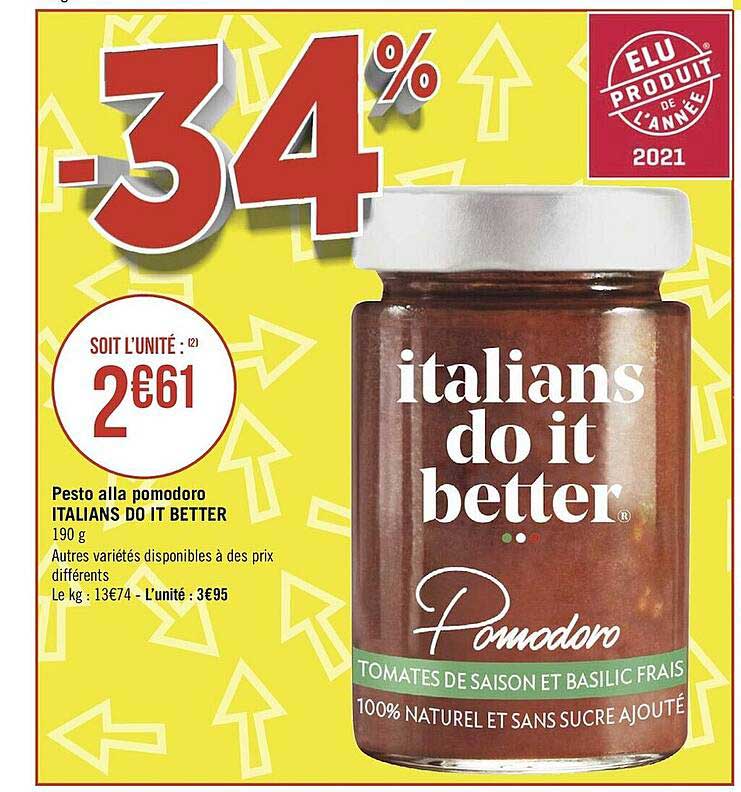 pesto alla pomodoro italians do it better