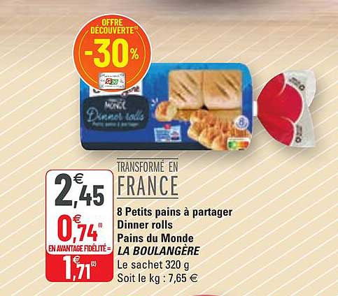 8 petits pains à partager dinner rolls pains du monde la boulangère