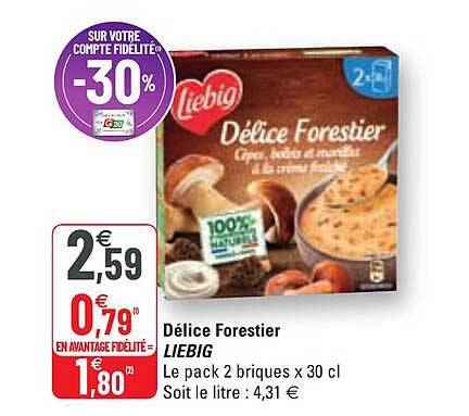 délice forestier liebig