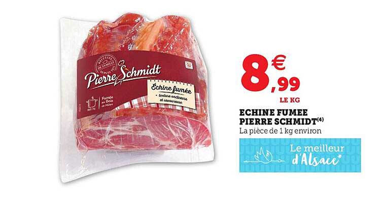 échine fumée pierre schmidt