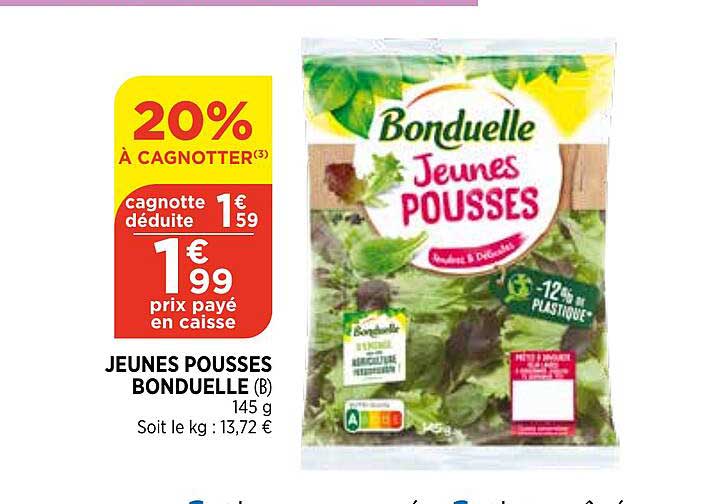 jeunes pousses bonduelle