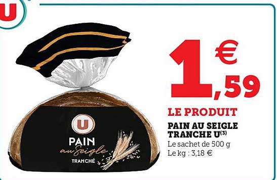 Pain Au Siegle Tranche U