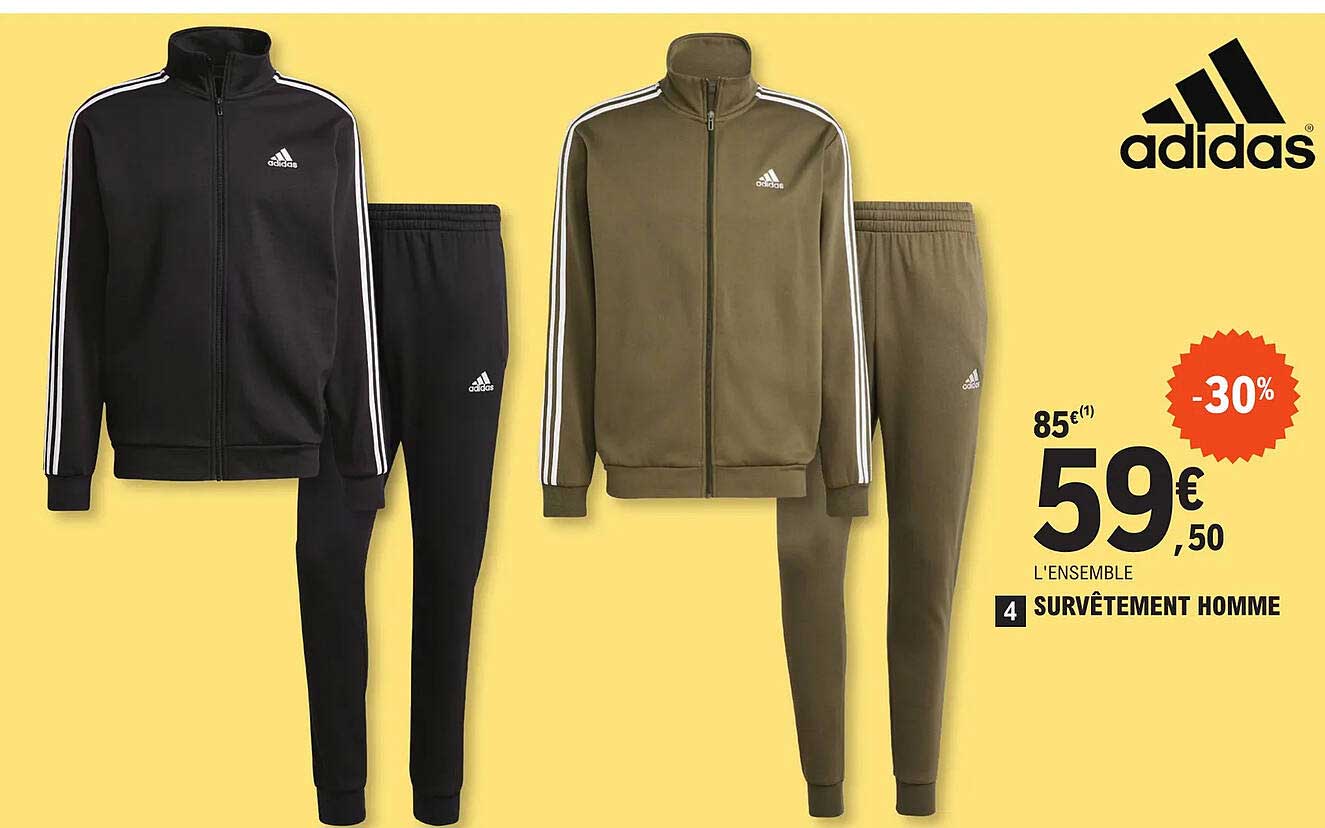 adidas l'ensemble survêtement homme