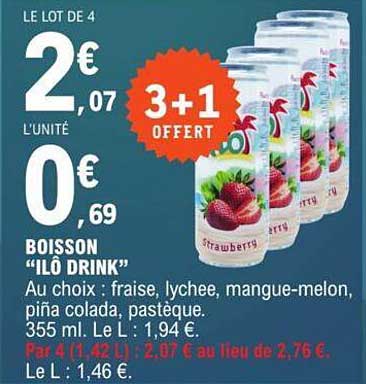 Boisson "ilô Drink"