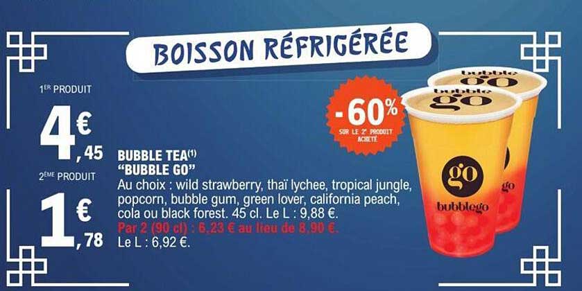 Bubble Tea "bubble Go"