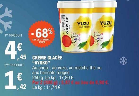 Crème Glacée "ayuko"