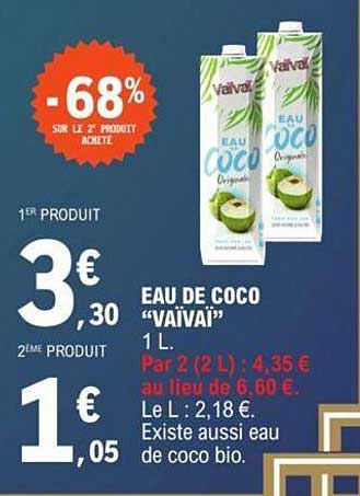 Eau De Coco "vaïvaï"