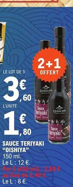 Sauce Teriyaki "oishiya"