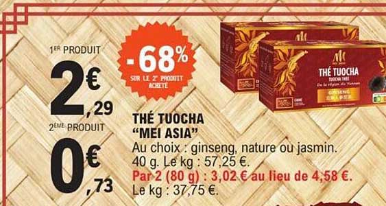 thé tuocha "mei asia"
